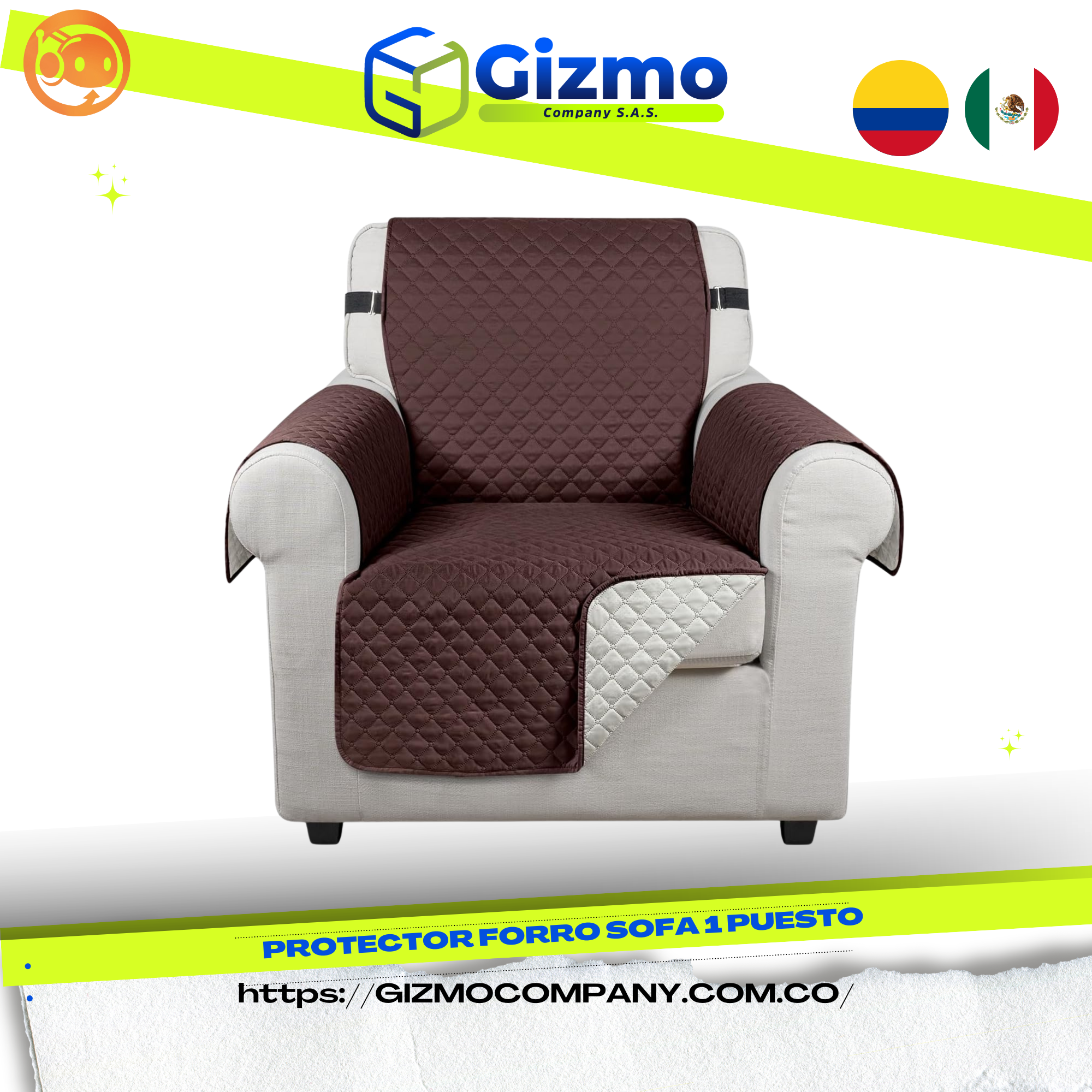 Protector Forro Sofa 1 Puesto